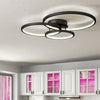 Plafoniera TRIO Lighting AARON 652710342 LED RGBW 4200LM metallo antracite lampada soffitto ultramoderna telecomando