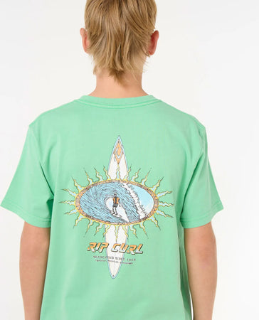 T-Shirt Bambino Rip Curl Raw Energy Skull