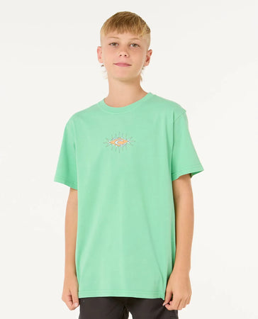 T-Shirt Bambino Rip Curl Raw Energy Skull