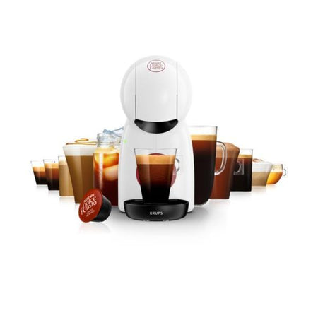MACCHINA DA CAFFE' KRUPS NESCAFE'DOLCE GUSTO PICCOLO XS KP1A3110 WHITE/RED