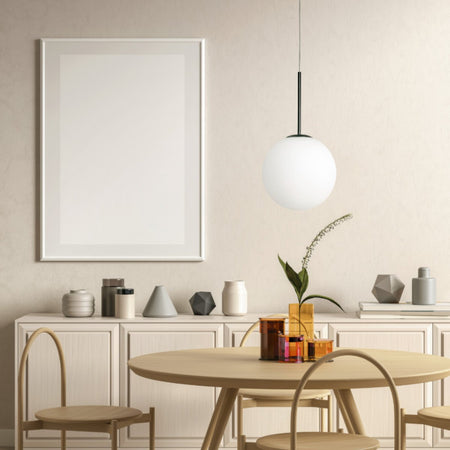 Lampadario moderno Miloox JUGEN 1744 205 E27 LED vetro metallo