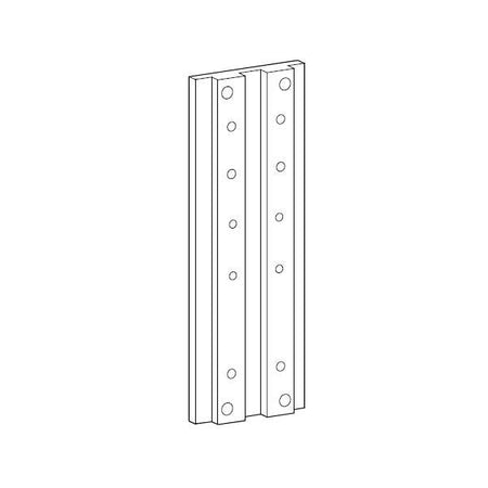 Ergotron Track Mount Bracket Kit Alluminio