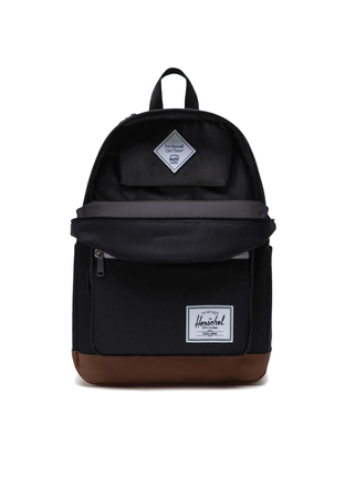 HERSCHEL Zaino Unisex Pop Quiz Backpack Black/tan da uomo