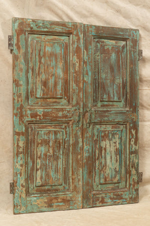 Biscottini Scurino Tapparella Antico Legno Teak Massello Biscottini Restaurato 56x6x110