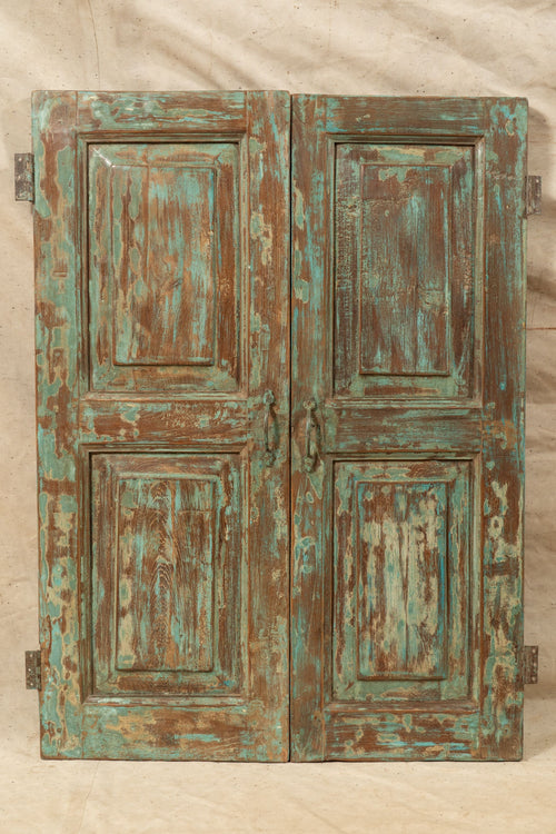 Biscottini Scurino Tapparella Antico Legno Teak Massello Biscottini Restaurato 56x6x110