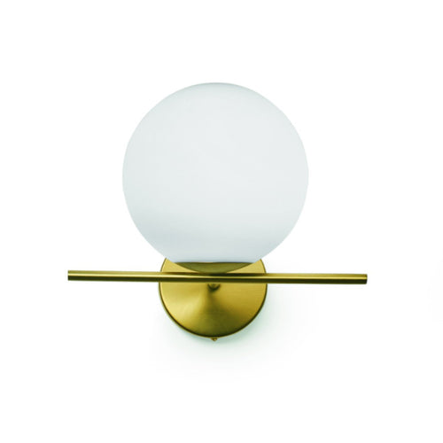 Applique classica Miloox JUGEN 1744 72 E27 LED metallo vetro