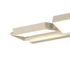 Applique plafoniera orientabile Top Light KUBI 1212 4 SA LED SWITCH 4320LM illuminazione biemissione modulo integrato