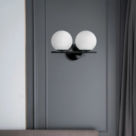 Applique moderna Miloox JUGEN 1744 208 E27 LED metallo vetro