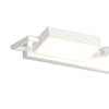 Applique orientabile Top Light KUBI 1212 4 BI LED SWITCH 4320LM illuminazione biemissione modulo integrato