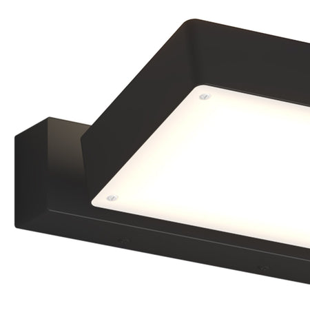 Applique orientabile Top Light KUBI 1212 2 NE LED SWITCH 2160LM illuminazione biemissione modulo integrato
