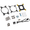 Kolink Umbra Void 240 ARGB e' un dissipatore a liquido con un radiatore da 240mm.