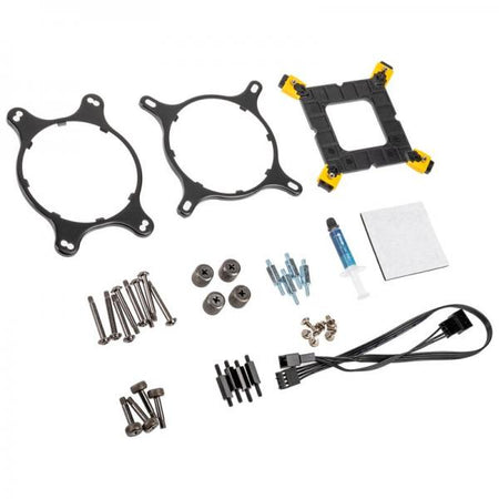 Dissipatore CPU a Liquido Umbra Void AIO per Socket LGA 1200 (Socket H5), LGA 1366 (Socket B), LGA 1700, LGA 2011 (Socket R), LGA 2011-v3 (Socket R), LGA 2066, Socket AM2, Socket AM2+, Socket AM3, So