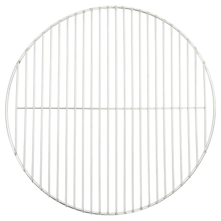 Griglia per Barbecue Rotonda Diametro47 cm in Acciaio Inossidabile Argento