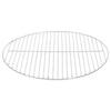 Griglia per Barbecue Rotonda Diametro47 cm in Acciaio Inossidabile Argento