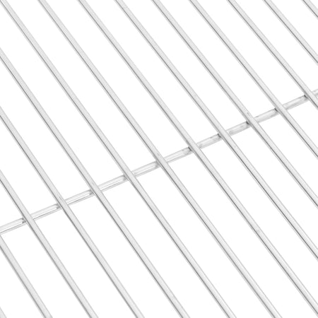Griglia per Barbecue Rotonda Diametro47 cm in Acciaio Inossidabile Argento