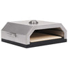 Forno per Pizze con Piastra Ceramica per Barbecue a Gas e Carbone Acciaio Inox