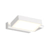 Applique orientabile Top Light KUBI 1212 2 BI LED SWITCH 2160LM illuminazione biemissione modulo integrato