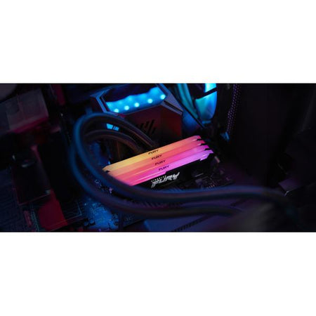 DDR4 KINGSTON 16GB 3600MHZ - FURY BEAST CL18 - RGB - KF436C18BB2A/16