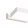 Applique orientabile Top Light KUBI 1212 2 BI LED SWITCH 2160LM illuminazione biemissione modulo integrato