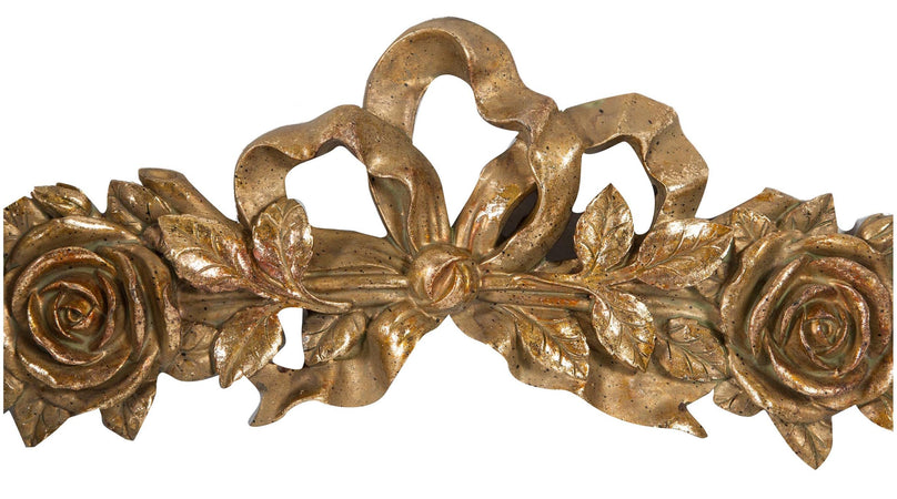 Biscottini Elegante Fregio Decorativo Biscottini Oro Anticato 47x2x15 Complemento Arredo