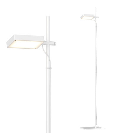 Piantana orientabile Top Light KUBI 1212 T BI LED SWITCH 2400LM illuminazione modulo integrato