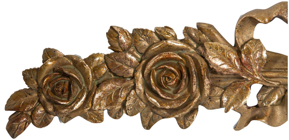 Biscottini Elegante Fregio Decorativo Biscottini Oro Anticato 47x2x15 Complemento Arredo