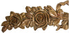 Biscottini Fregio decorativo finitura oro anticato L47xPR2xH15 cm