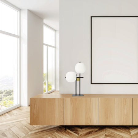 Abat-jour moderna Miloox LINGOTTO 1744 350 G9 LED dimmerabile metallo vetro