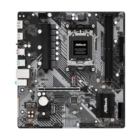 ASRock B650M-H/M.2+ - scheda madre - micro ATX - Socket AM5 - chipset AMD B650 - USB-C 3.2 Gen 1, USB 3.2 Gen 1 - Gigabit LAN - grafica integrata (CPU richiesta)