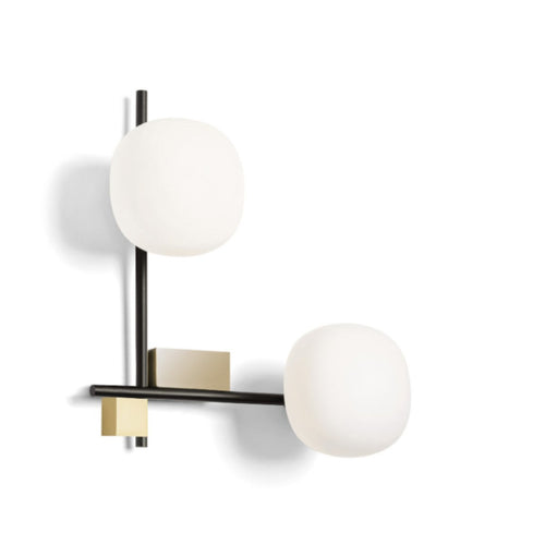 Applique moderno Miloox LINGOTTO 1744 344 G9 LED metallo vetro