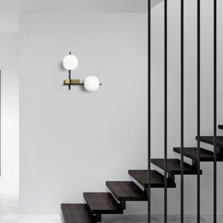 Applique moderno Miloox LINGOTTO 1744 344 G9 LED metallo vetro