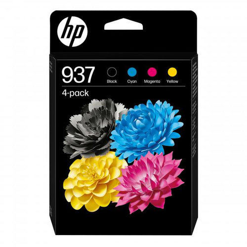 HP CART INK MULTICOLOR CMYK 937 NERO,CIANO,MAGENTA,GIALLO