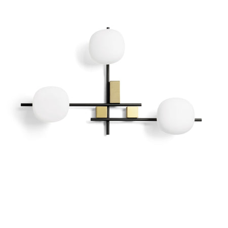 Applique moderno Miloox LINGOTTO 1744 346 G9 LED metallo vetro