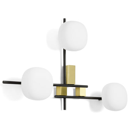 Applique moderno Miloox LINGOTTO 1744 346 G9 LED metallo vetro