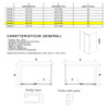 Box Doccia due lati Trasparente anticalcare porta scorrevole H195 8mm EUCLIDE