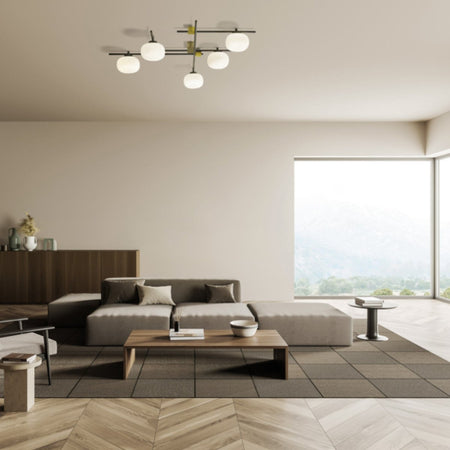 Applique moderno Miloox LINGOTTO 1744 348 G9 LED metallo vetro