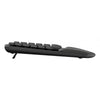 Logitech 920-012301 tastiera Ufficio RF senza fili + Bluetooth QWERTY Inglese UK Grafite (WAVE KEYSERGONOMIC KB GRAPHITE - UK - 2.4GHZ/BT INTNL-973 UNIV.) - Versione UK