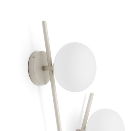 Applique moderna Miloox MIKADO 1744.376 1744.372 G9 LED metallo vetro