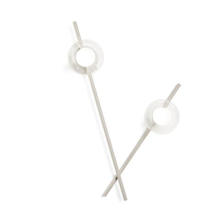 Applique moderna Miloox MIKADO 1744.376 1744.372 G9 LED metallo vetro