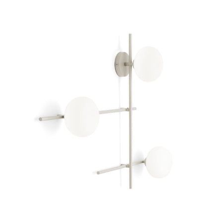 Applique moderna Miloox MIKADO 1744.373 1744.377 G9 LED metallo vetro