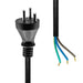 Type K Open End power cord