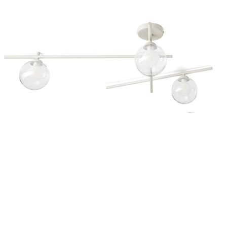 Applique moderna Miloox MIKADO 1744.373 1744.377 G9 LED metallo vetro