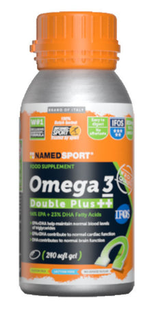 Named sport integratore acidi grassi omega 3 double plus++ 240 capsule