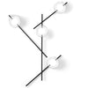 Applique moderna Miloox MIKADO 1744.177 1744.220 G9 LED metallo vetro