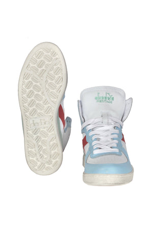 Diadora - Sneakers - 410934 - Bianco/Azzurro da donna