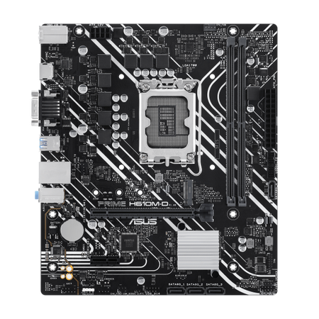 ASUS MB H610, PRIME H610M-D, LGA 1700, 2DDR5, M.2, HDMI/VGA/COM, 4SATA, 90MB1G80-M0EAY0