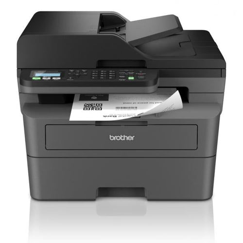 Stampante multifunzione Laser Brother MFC-L2800DW - Stampante/Copy/Scanner/Fax - A4 - 128MB - ADF - Scanner 1200x1200 dpi 48/24bit - Fax 33,600 bps - Toner incluso nella confezione - USB, Ethernet La