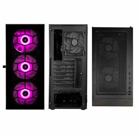 Kolink OBSERVATORY HF GB computer case Midi Tower Nero (Kolink Observatory HF Glass ARGB Midi Tower Case - Black)