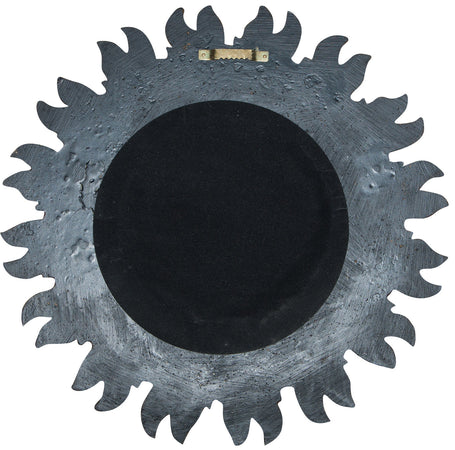 Biscottini Specchiera da appendere diam.L43xPR2 cm finitura foglia oro anticato.