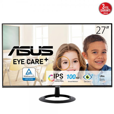 ASUS MONITOR 27 LED IPS FHD 1MS 100hz 250 CDM, VGA/HDMI